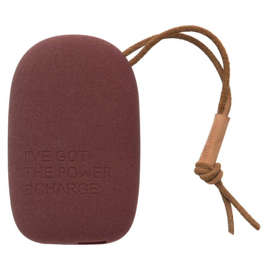 Аккумулятор внешний toCHARGE, бордовый KREAFUNK KFSK63 - Вид №4