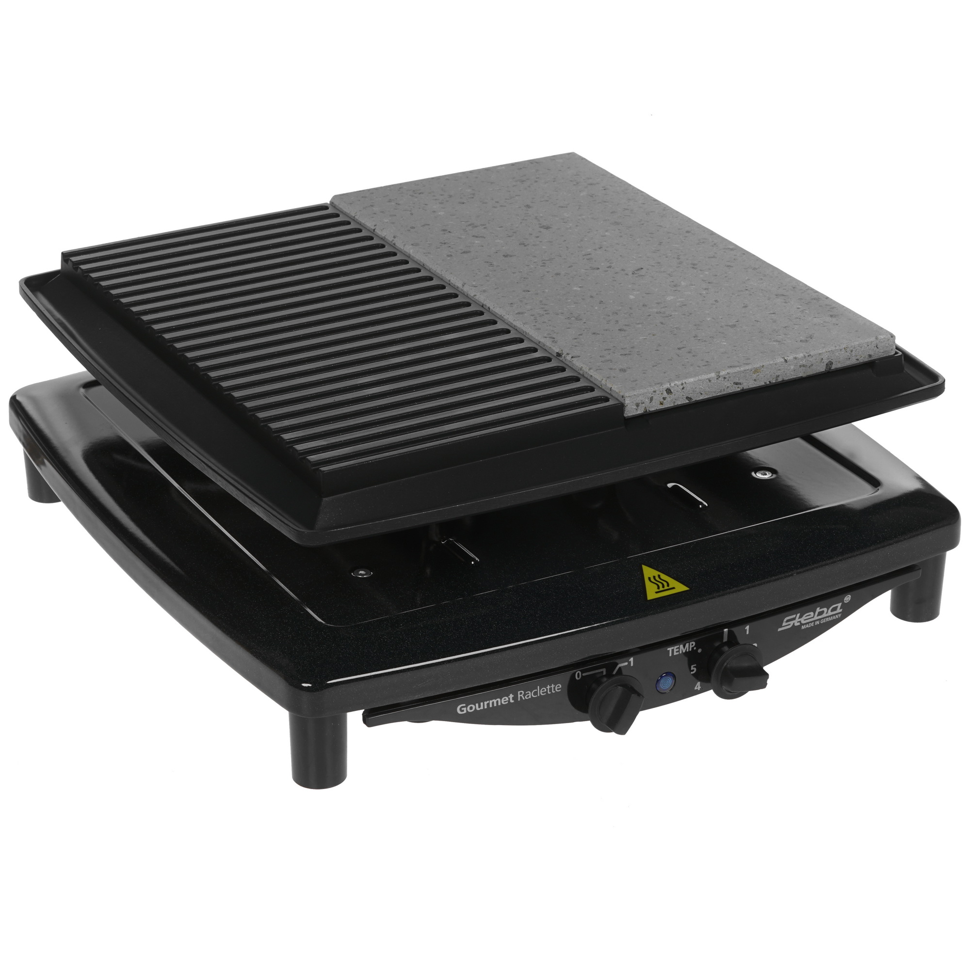 8117374 Раклетница Steba RC 4 Plus DELUX серебристый STDN-0008307