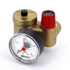 Watts KSG 30 N – группа безопасности котла латунная компактная, до 50 кВт