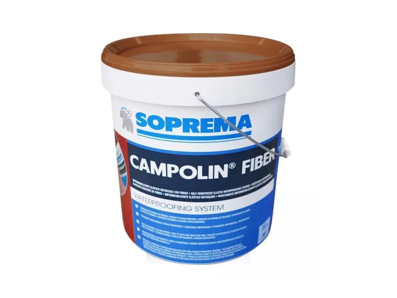 Волокнистое и пешеходное эластомерное гидроизоляционное покрытие Soprema Campolin ARCH-00051338 - Вид №1
