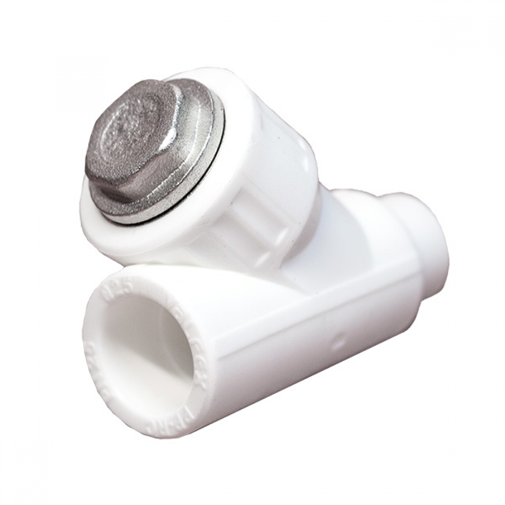 Фильтр полипропиленовый сетчатый (внутр.- внутр.) 20мм Valfex 7071 - Вид №1