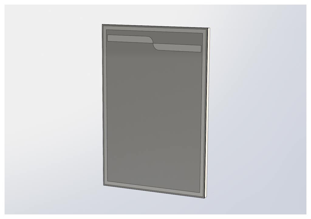 Зеркало Aquanet Модена 65 белый 00198488 - Вид №2