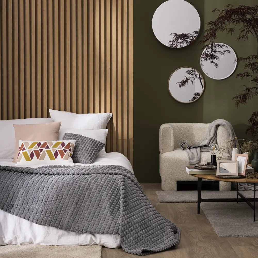 INSPIRE Nory Silver — круглое зеркало для интерьера 55 см 86484839 STLM-1442853 - Вид №5