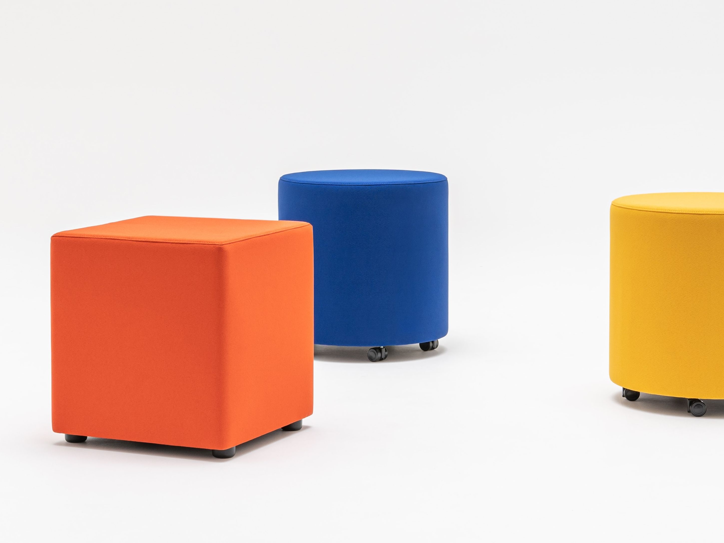 Квадратный пуф из ткани MDD Mix ARCH-00052604 - Вид №12