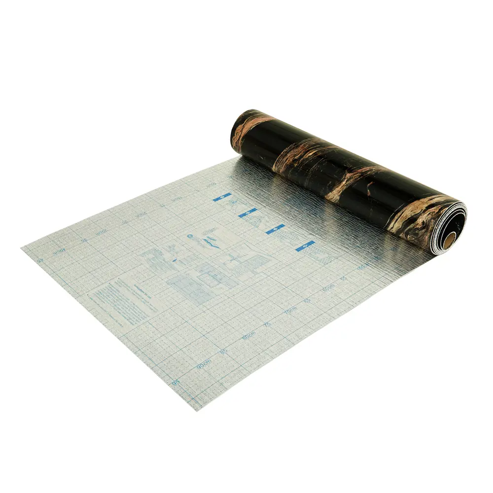 LAKO DECOR Самоклеящиеся панели ПВХ мрамор Мадрид золотисто-черный 89379621 STLM-1388652 - Вид №4