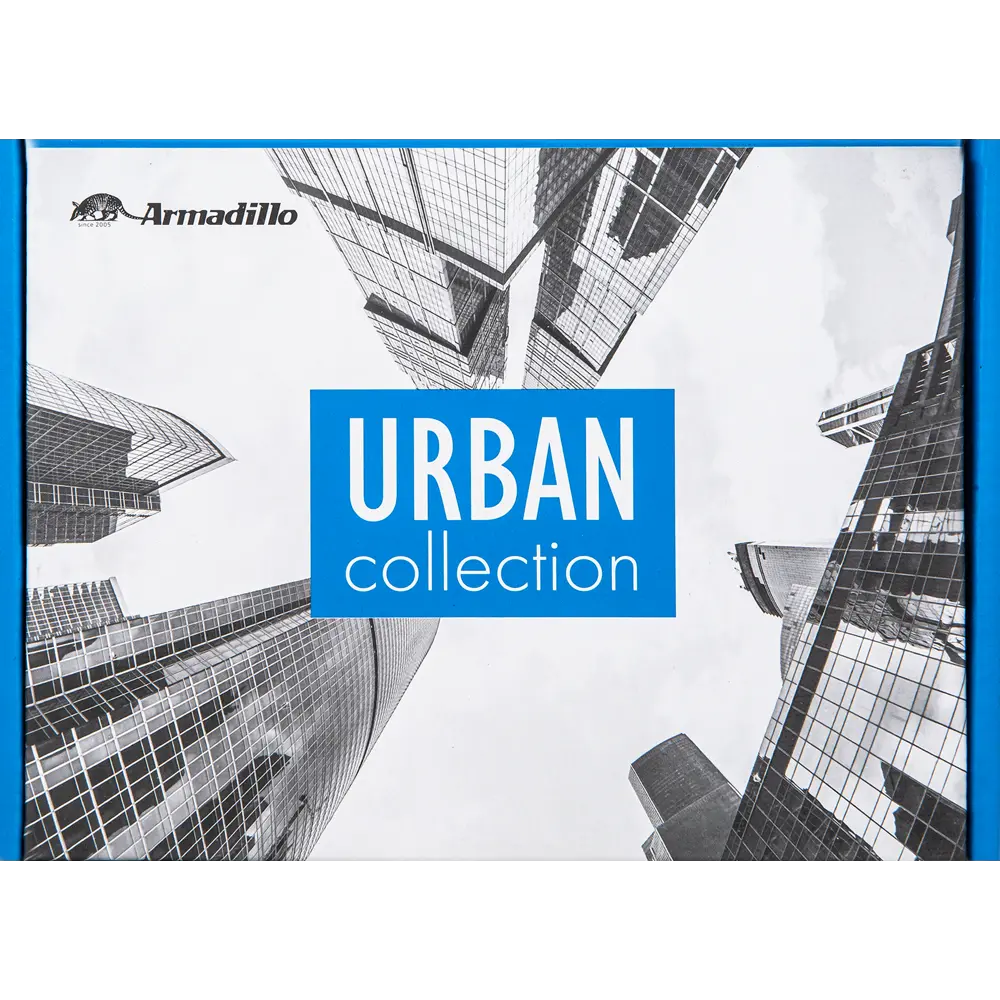 Ручка дверная Armadillo Cube URB3 без запирания ЦАМ гальваническое покрытие цвет матовый никель/хром STLM-2054047 - Вид №2