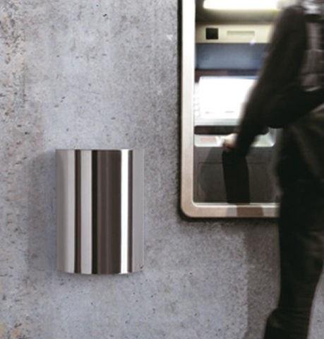 Caimi Brevetti Настенный мусорный бак из нержавеющей стали для улицы sun-id-1496543 - Вид №1