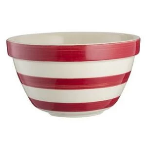 Миска универсальная Stripes 22 см красная