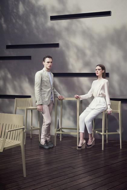 VONDOM Табурет садовый полипропиленовый Spritz sun-id-1401197 - Вид №3