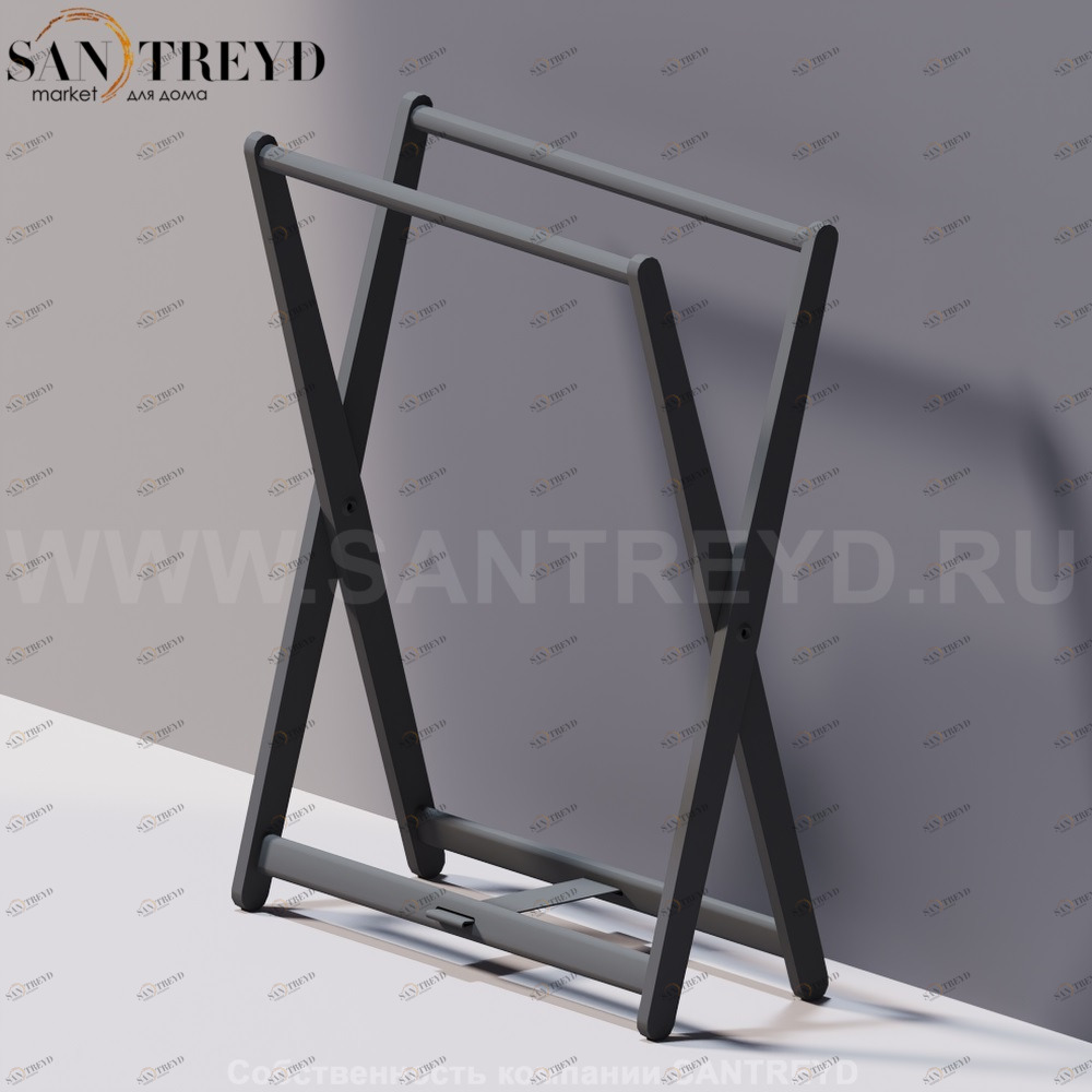 Agape PIC-NIC Полотенцежержатель 63 см серый ACOM0530G