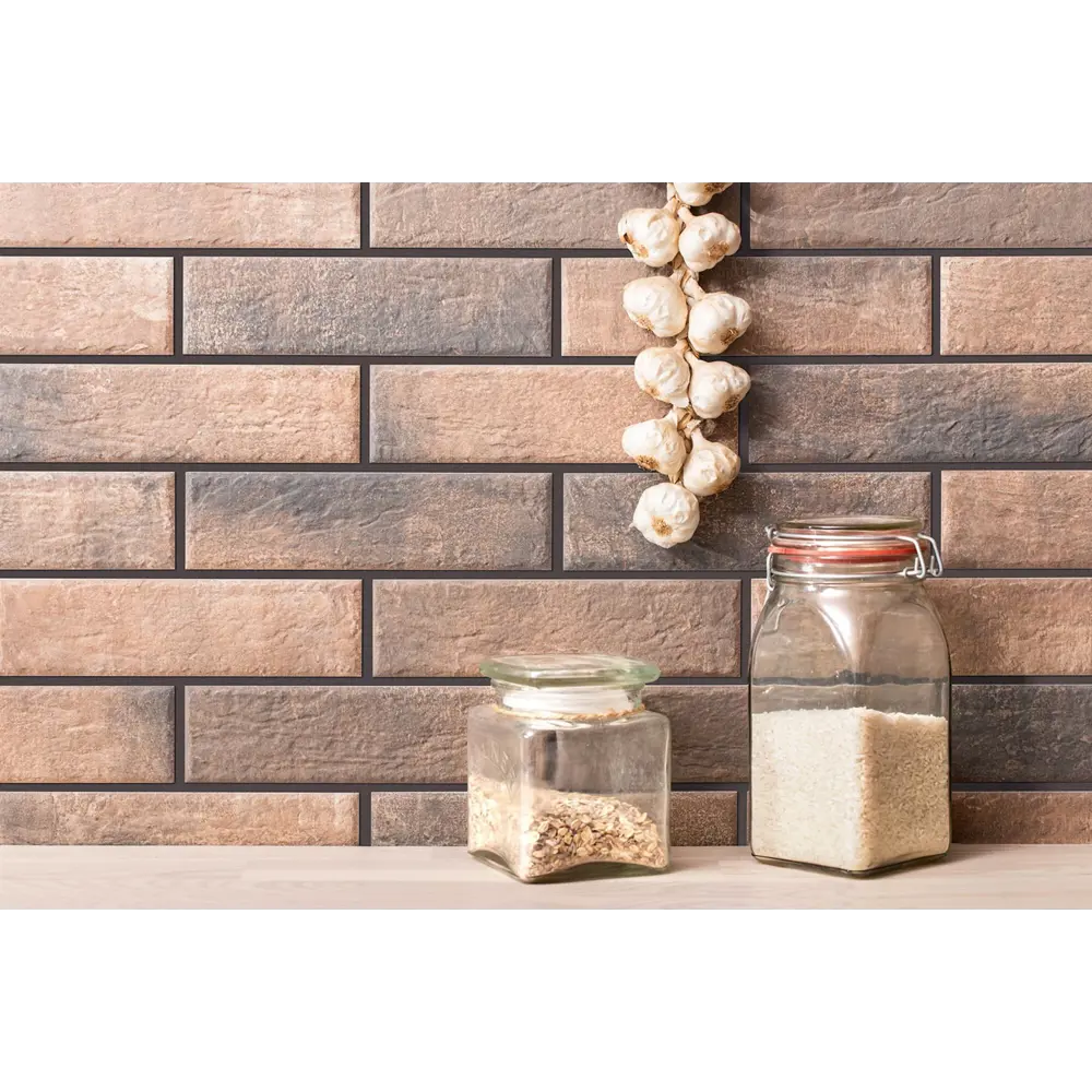 Фасадная плитка Cerrad Loft Brick Cardamon в темно-коричневом цвете 82676324 STLM-0033756 - Вид №3