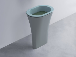 AMLA65-PL+AMPILO-MU+AMCOLO-BR Раковина Amedeo Ovale отдельностоящая cielo Enjoy + Amedeo