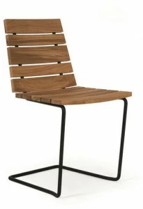 Skargaarden Консольный садовый стул из тика Grinda