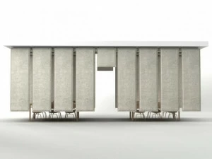 BuzziSpace Звукоизоляция и звукопоглощающая перегородка