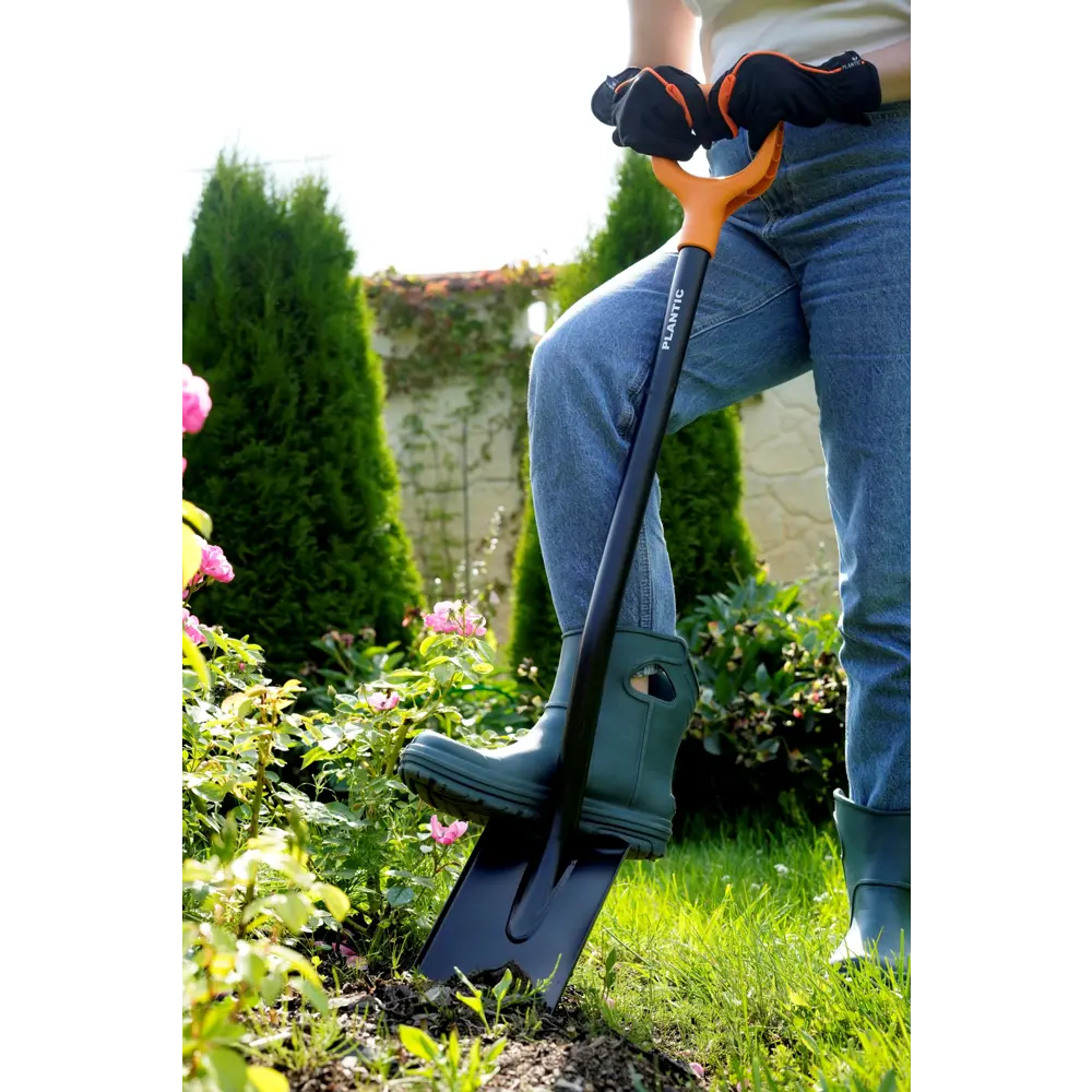 Лопата дренажная Plantic Terra 113 см с черенком 89397884 STLM-1461853 - Вид №2