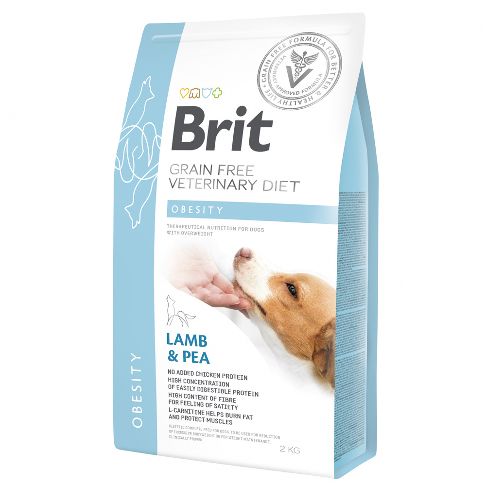 ПР0048549 Корм для собак VDD Obesity беззерновая диета при избыточном весе сух. 2кг Brit 