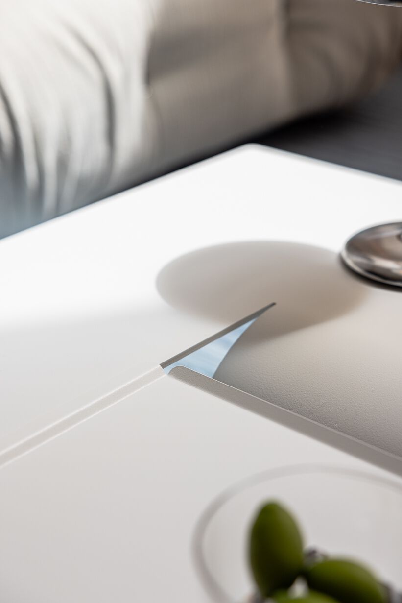 Низкий журнальный столик из листового металла Metallbude CUT ARCH-00111188 - Вид №42