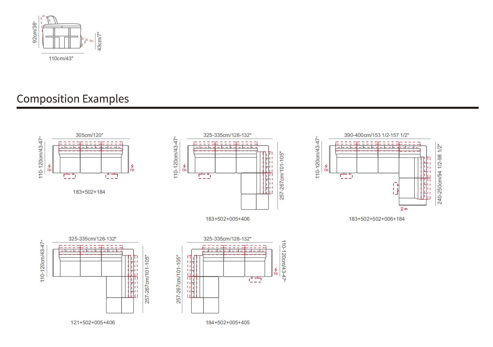 Кожаный угловой диван на 6 мест и более с электрическим движением CAMPO DE' FIORI SOFIA ARCH-00033020 - Вид №8