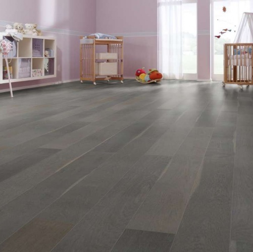 Паркетная доска Meister PD 400 Cottage Титаново-серебристый 8221 Дуб Рустик с брашью (Текстурированная) 2200х180 мм 2300200040 - Вид №3