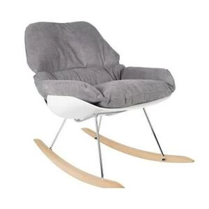 Лаунж кресло-качалка Rocky светлое