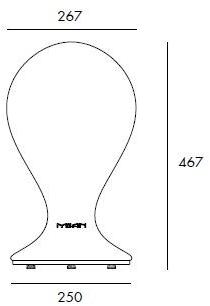 Milan Iluminacion Светодиодная настольная лампа из полиэтилена Ona 6197 - Вид №2
