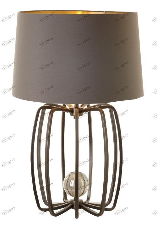 Настольная лампа Dark Large Cage от RVAstley 5850 RVASTLEY ИНТЕРЬЕРНЫЕ 061974 Бежевый;золото 