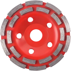 Алмазная чашка Vira двухрядная для шлифовки бетона 125 мм 89418165