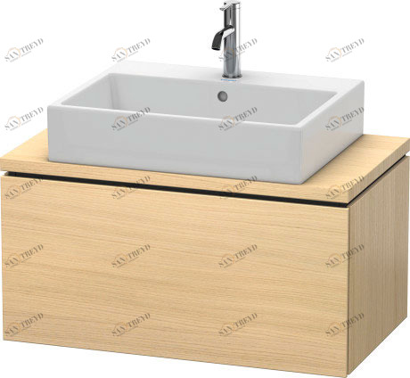 LC580207171 Тумбочка для компактной консоли L-Cube #LC5802 820 x 477 мм Средиземноморский дуб Duravit