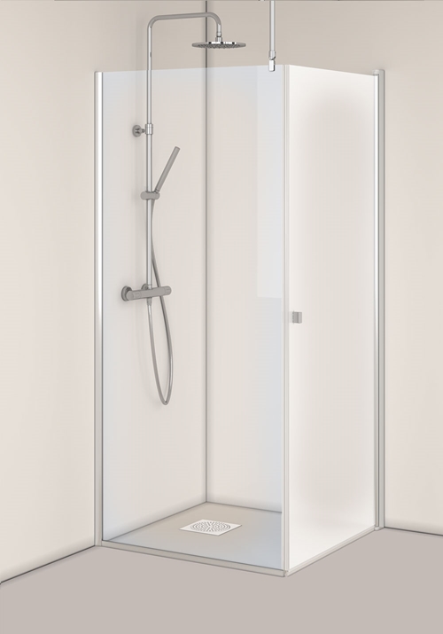 1450562 Igloo Pro Душевой Уголок Матовый / Прозрачное Стекло 70X90 Hafa Прозрачный  - Вид №1