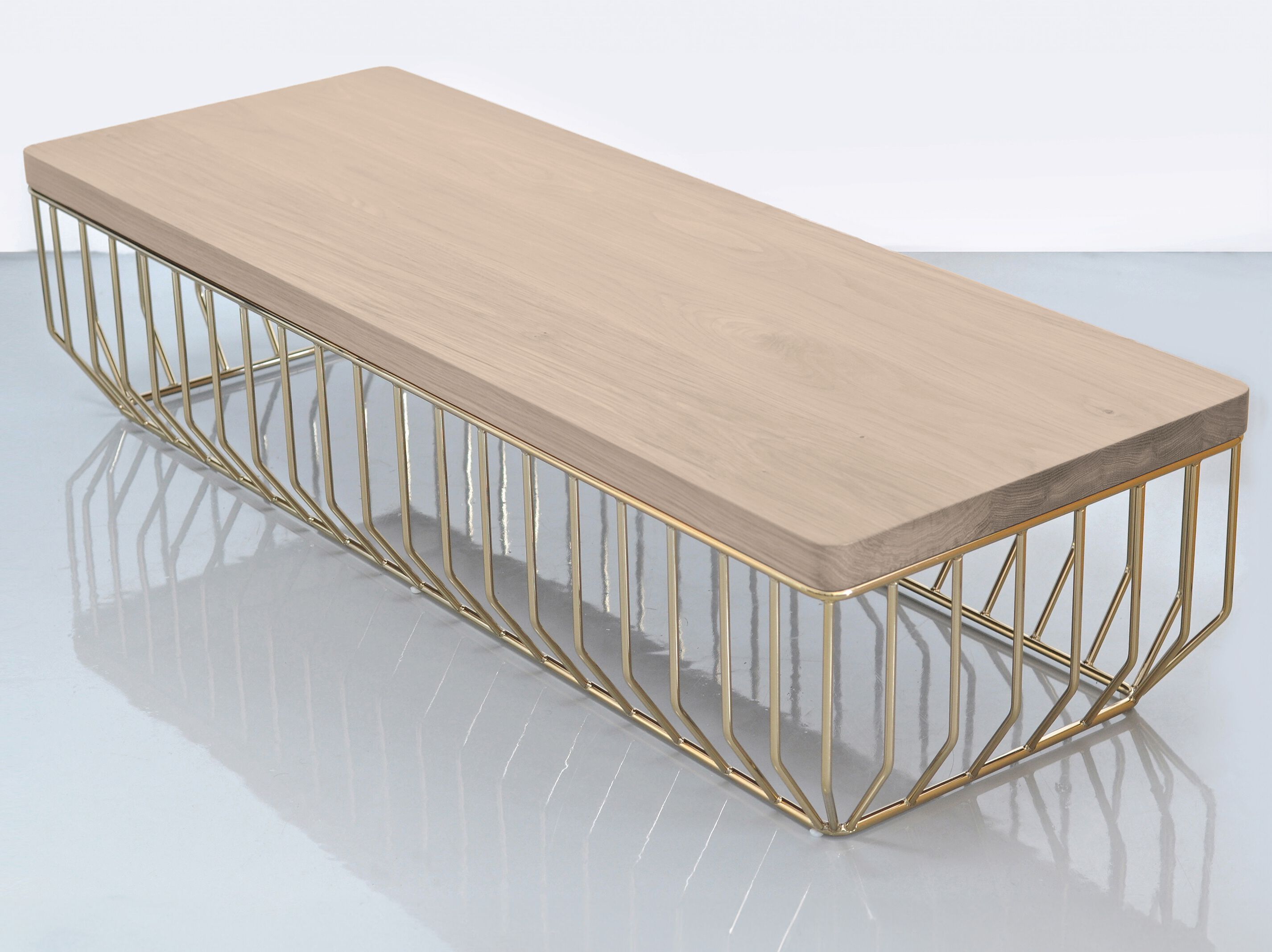 Скамейка из массива дерева Phase Design Wired ARCH-00062252