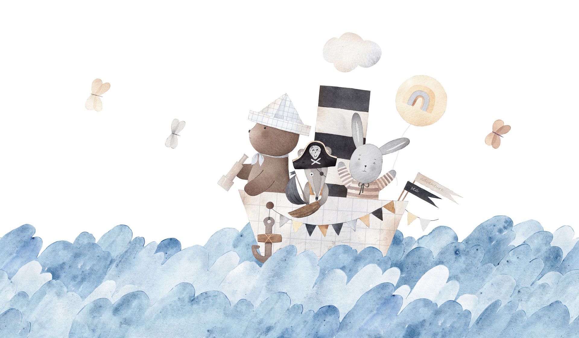 Панорамные обои для детей Rimura 2025 ARCH-00021318 - Вид №1