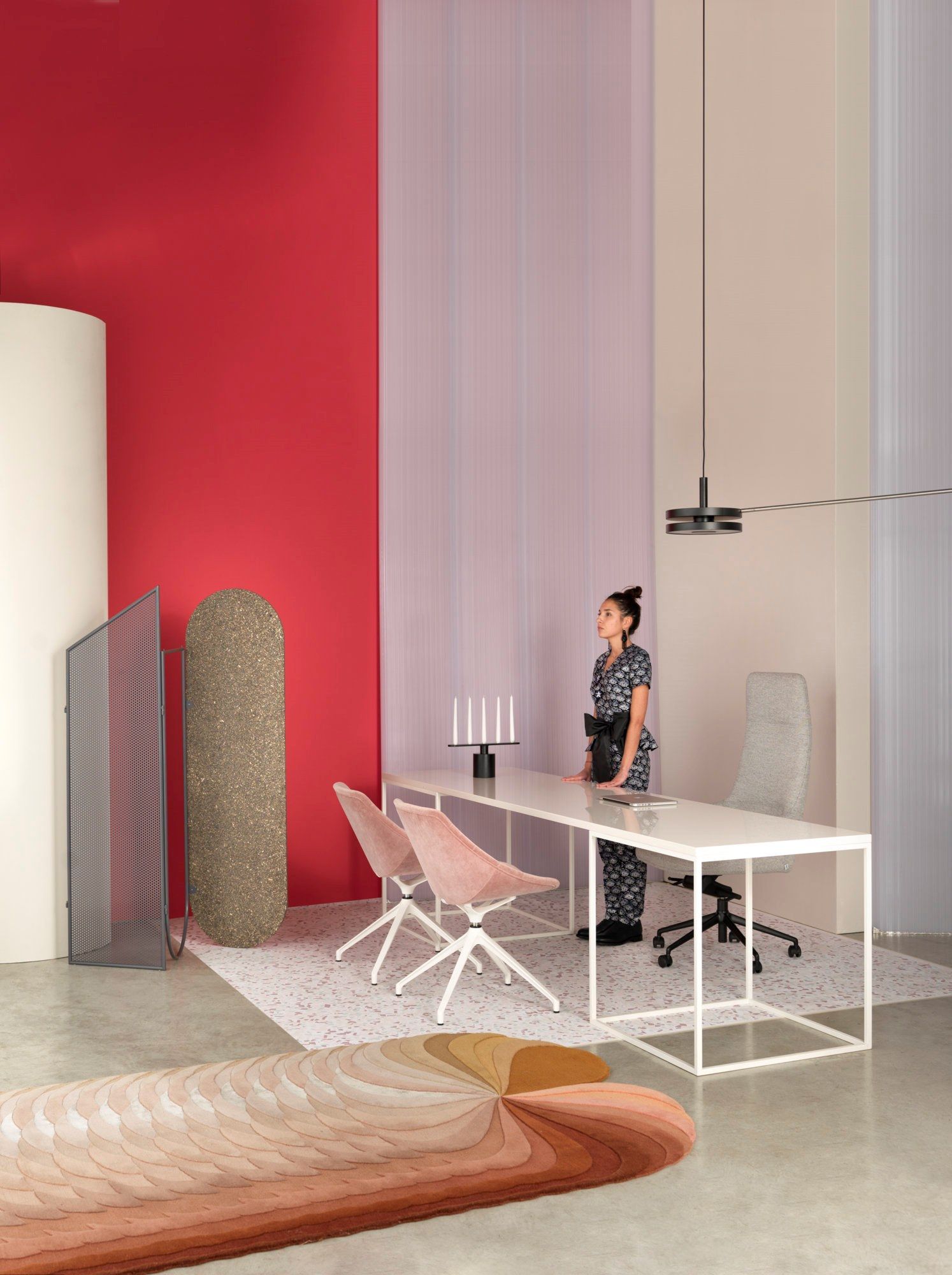 Тканевое вращающееся офисное кресло SITIA Darwin ARCH-00042321 - Вид №6