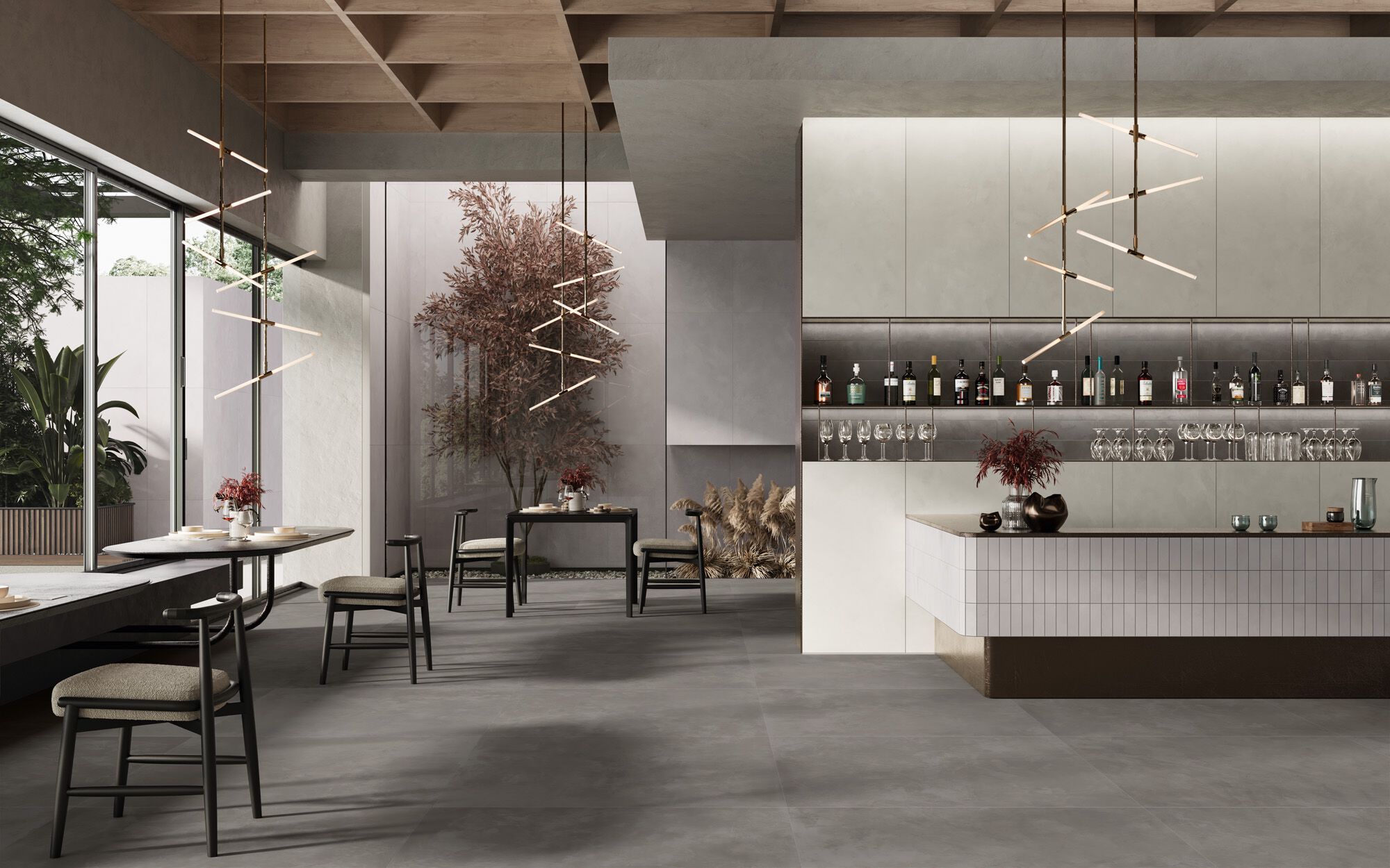 Пол / керамогранит с эффектом смолы Ceramiche Caesar Join ARCH-00097034 - Вид №2