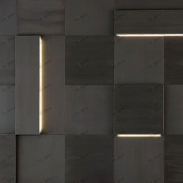 ПЛИТКА С ПОДСВЕТКОЙ ИЗ НАТУРАЛЬНОГО КАМНЯ PLAIN LED 50X50 СМ Neutra Design WPNLA36