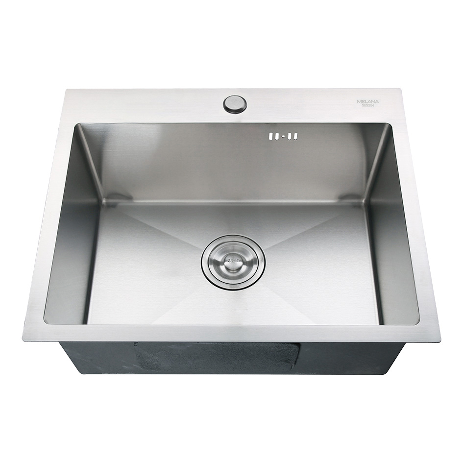 Мойка H5545 MELANA ProfLine 3,0/200 САТИН врезная прямоугольная с коландером H5545 H5545 сатин