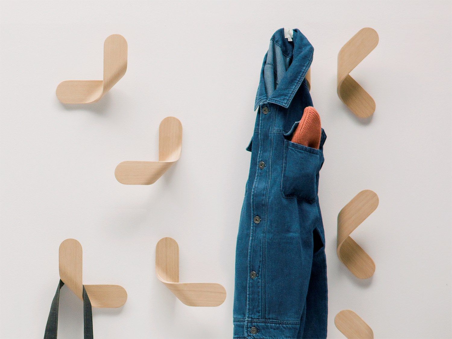 Деревянная настенная вешалка ONDARRETA Ele ARCH-00126435 - Вид №4