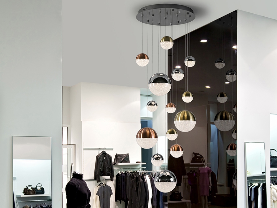 109019 Подвесной светильник 14L LED Ø60 DIM BLUETOOTH Schuller Sphere - Вид №2