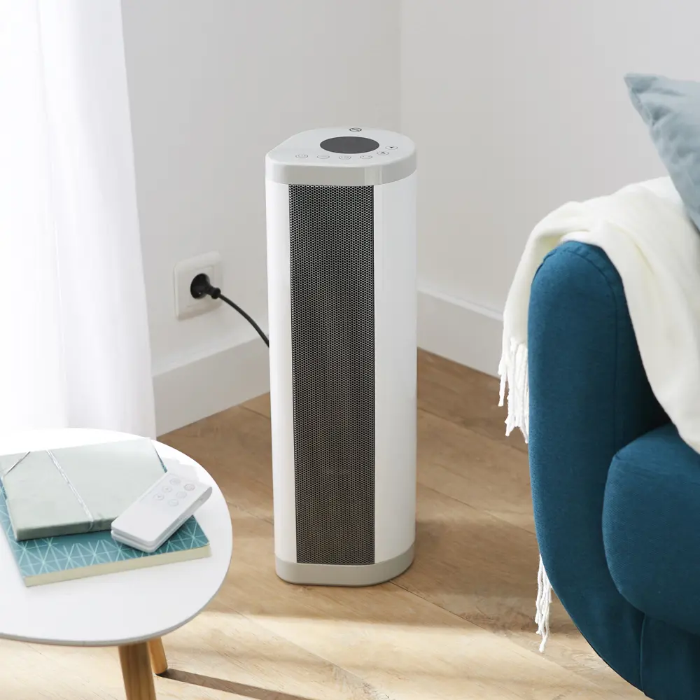 Тепловентилятор керамический электрический Equation с электронным термостатом, 2000 Вт STLM-2086485 - Вид №8