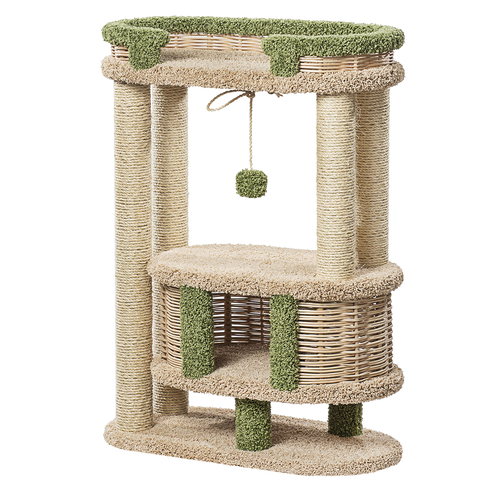 ПР0025368 Комплекс для кошек Фидика 100х40х110см ПУШОК 