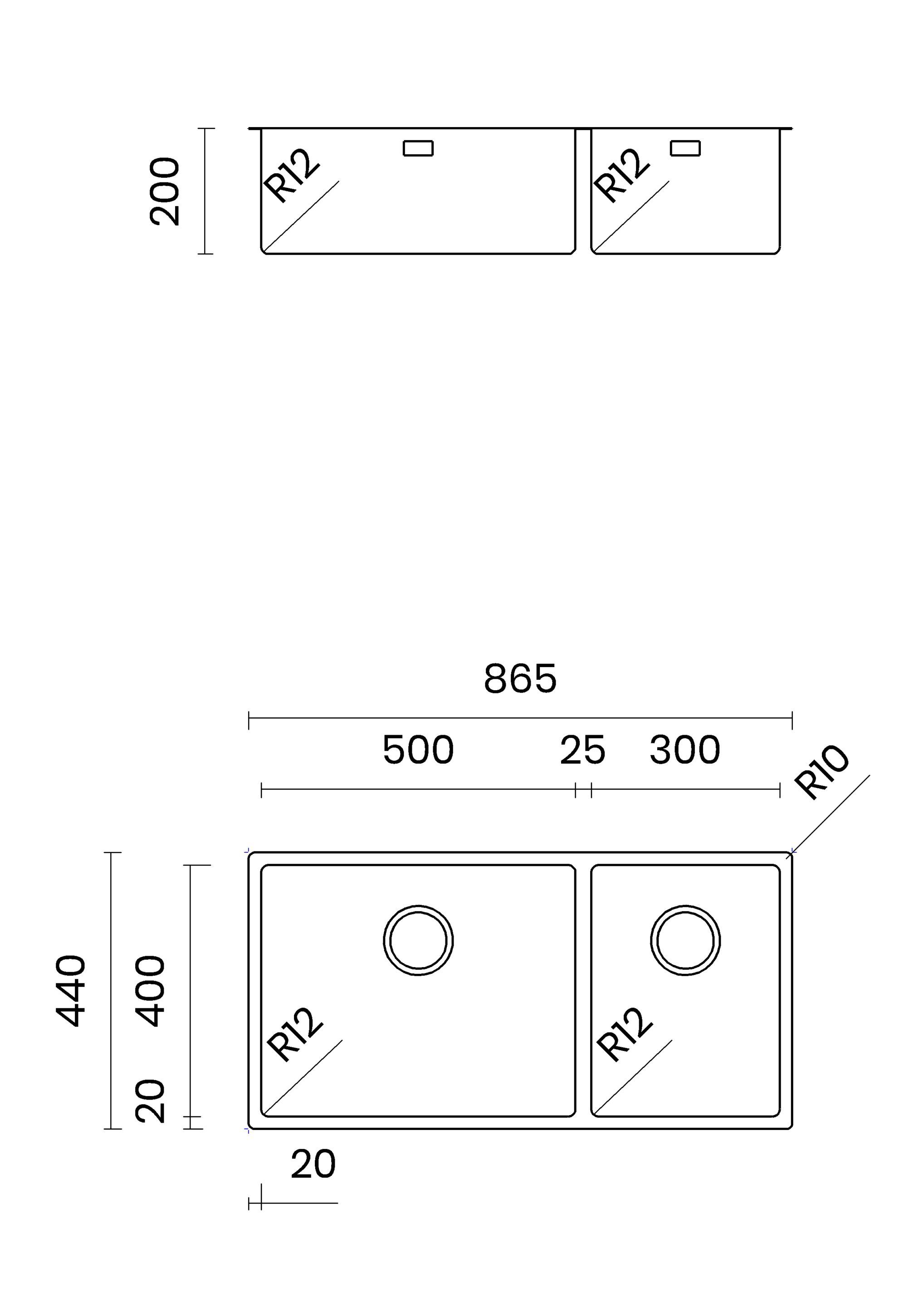 Раковина из нержавеющей стали с одной и половиной ванны TASCA CANOVA ARCH-00084996 - Вид №7