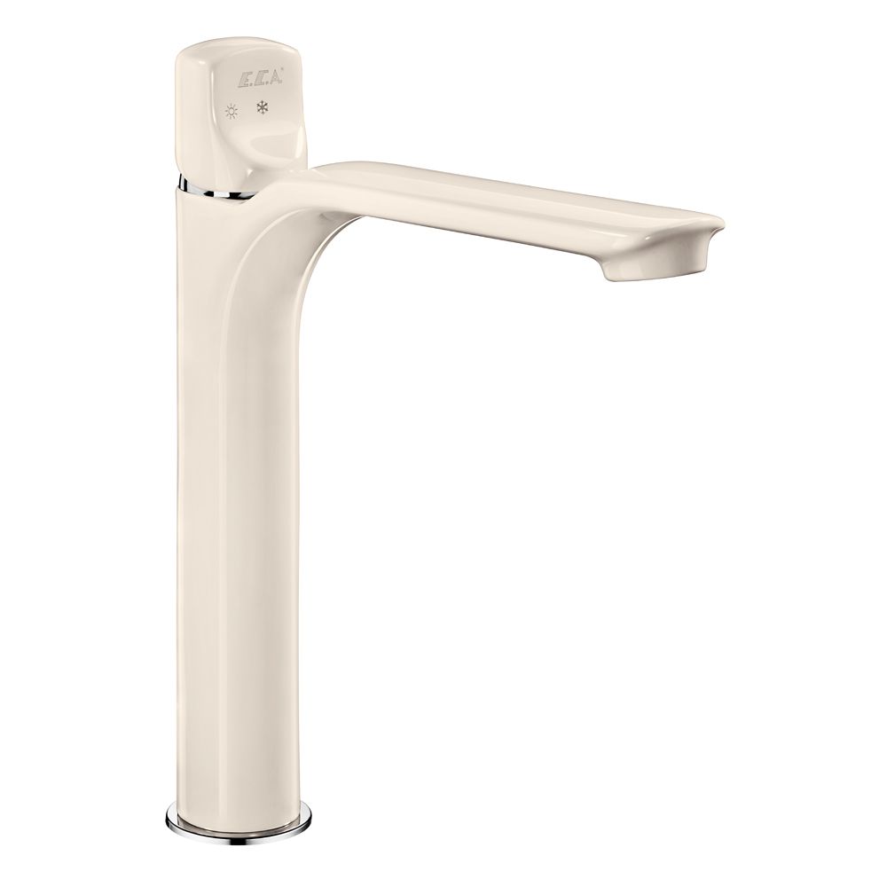 104408984st  Смеситель для раковины Myra High Type - Бежевый - Экономия воды Eca 