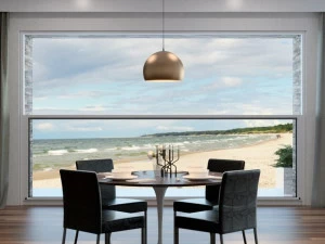 SUNROOM Стеклянная раздвижная дверь с электроприводом Vetrate per esterni scorrevoli