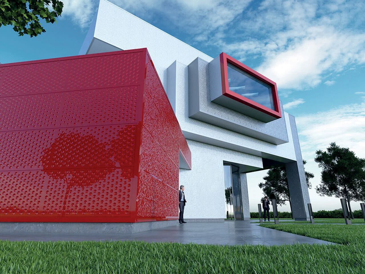 Изолированная металлическая панель для фасада ELCOM SYSTEM ТЕРМОПАРЕТЫ® ARCH-00063678 - Вид №135