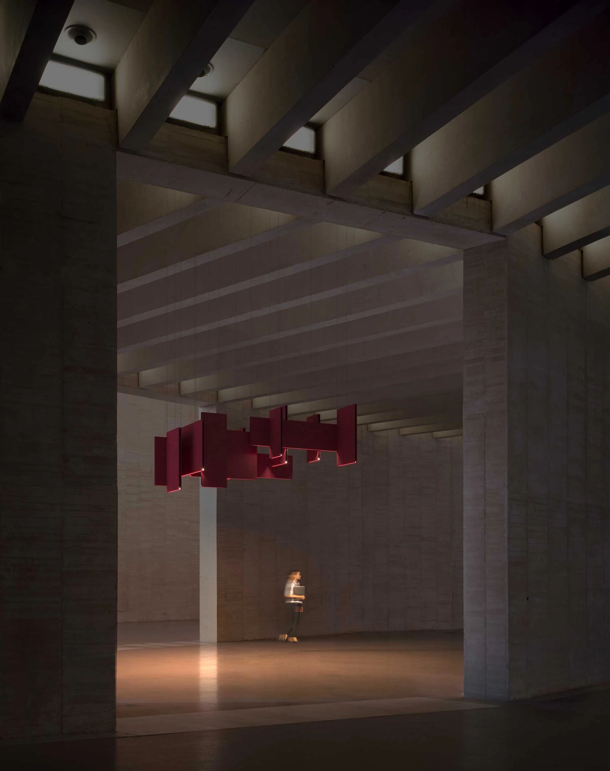 Рециркулированный Pet LED акустический подвесной светильник PROLICHT Колыбельная ARCH-00075621 - Вид №8