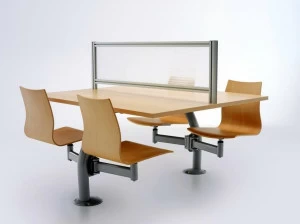 Ares Line Модульная скамья со встроенными стульями