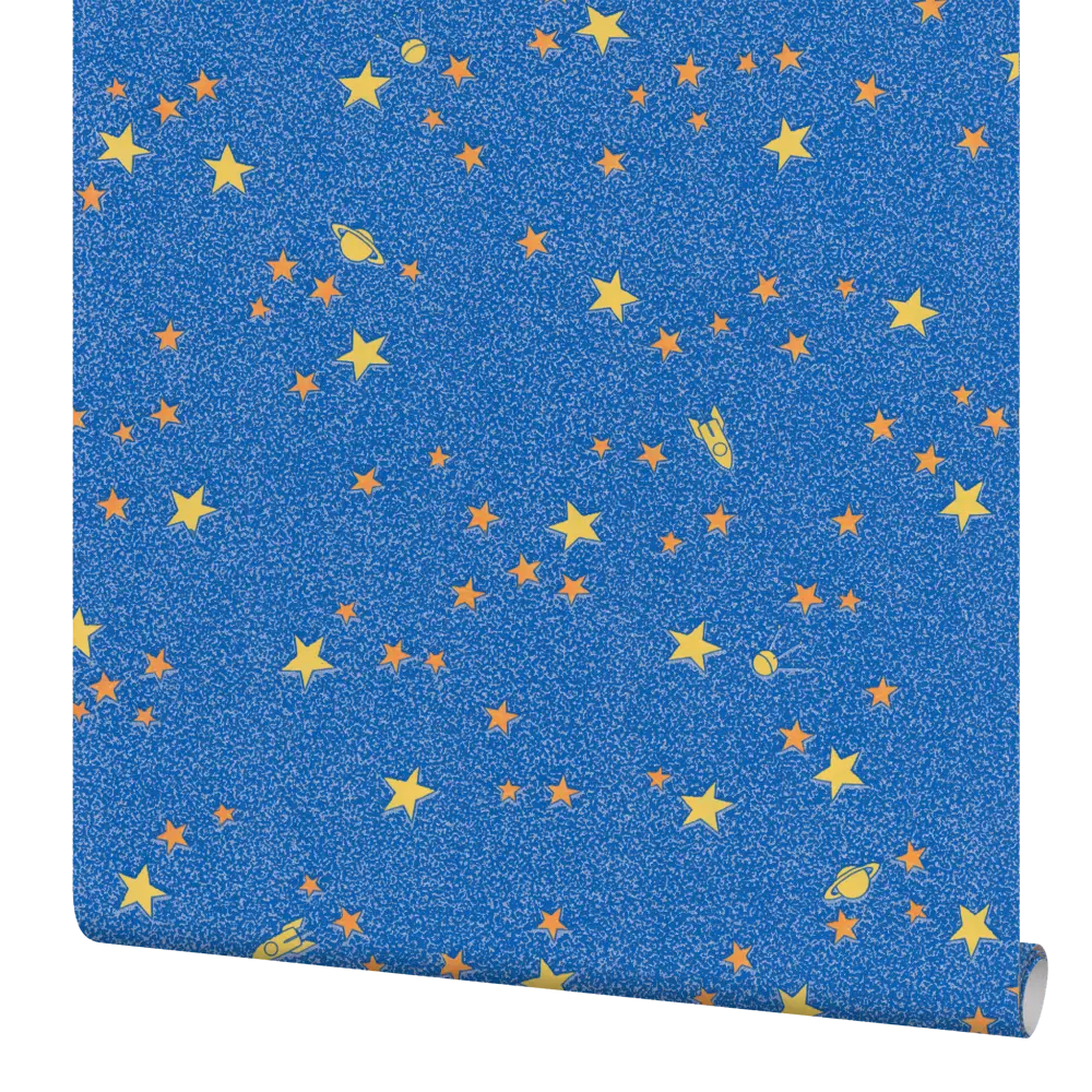 Обои виниловые Палитра Stars синие 0.53 м 1078-63 10673903 STLM-2087984