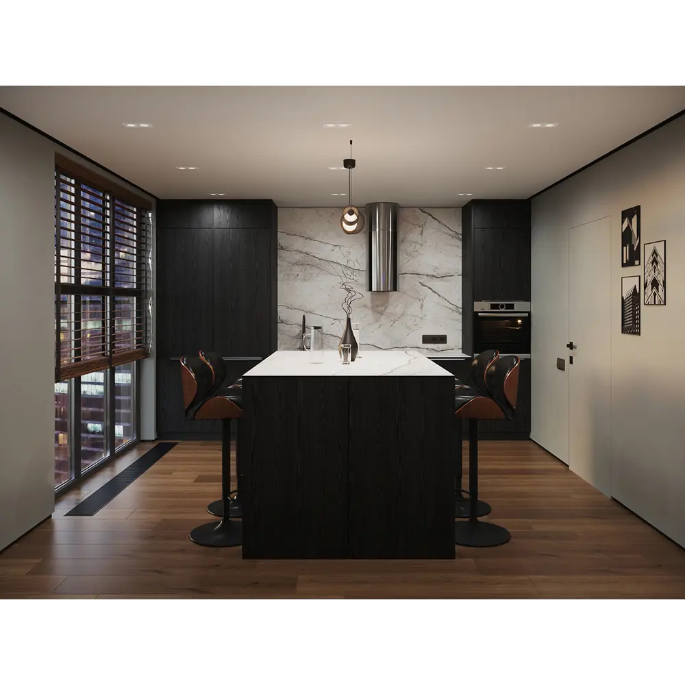 Фасад для выдвижного ящика KONSENSA Канск 40×26 см черный ЛДСП 89423378 STLM-1575195 - Вид №9