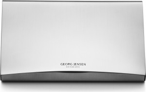10661449 Georg Jensen Визитница Georg Jensen "Конно" 7х9,7см Сталь нержавеющая