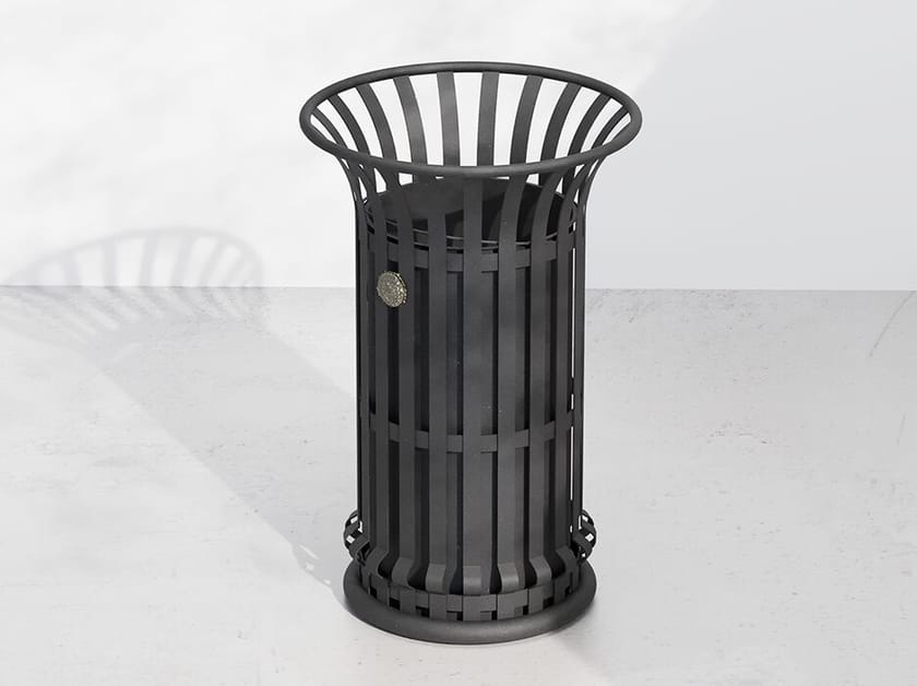 Наружная металлическая корзина для мусора DIMCAR ARCH-00071255