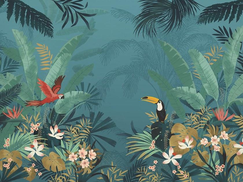 Komar Флизелиновые тропические панорамные обои Home Xxl4-1013 - Вид №1